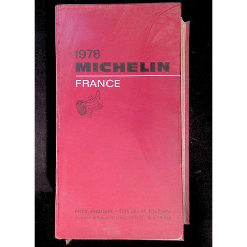 Guide Michelin 1978 France on Productcaster.