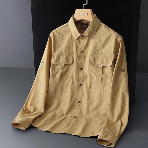 Chemise À Manches Longues Pour Hommes,Chemise De Randonnée,Chemise ... on Productcaster.