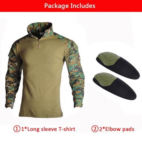 Chemises Longues Camouflage Pour Hommes,Vêtements De Chasse,Chemise... on Productcaster.