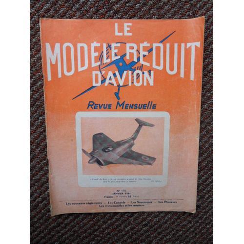 Le Modele Reduit D Avion N°178-Janvier 1954-Sans Plan Et Dos Manquant on Productcaster.