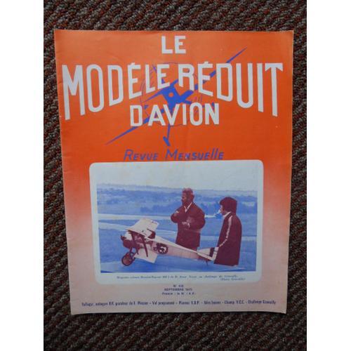 Le Modele Reduit D Avion N°430 De Septembre 1975 Avec Le Plan Détac... on Productcaster.