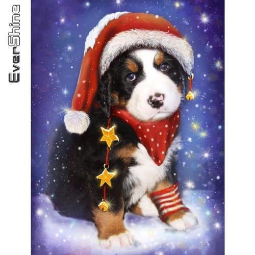 Peinture Diamant Thème Chien, Broderie 5d, Image D'animaux En Stras... on Productcaster.