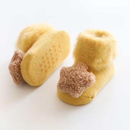 Chaussettes D'hiver En Velours Épais Doux Et Chaud Pour Bébé, Antid... on Productcaster.