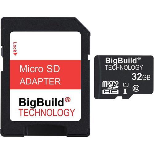 32 Go 80 Mo/S Ultra Rapide Microsd Carte Mémoire Pour Mobile De Mot... on Productcaster.