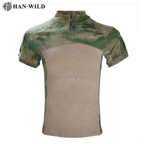 T-Shirt Manches Courtes Homme,Estival Et En Coton,De L'armée Airsof... on Productcaster.