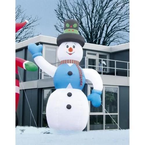 Bonhomme de neige géant avec gonflage automatique - INFACTORY - Déc... on Productcaster.