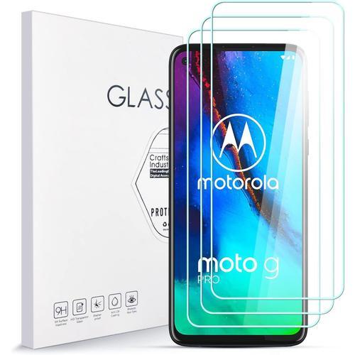 Protecteur D'écran Pour Motorola Moto G Pro Verre Trempé Dureté 9h,... on Productcaster.