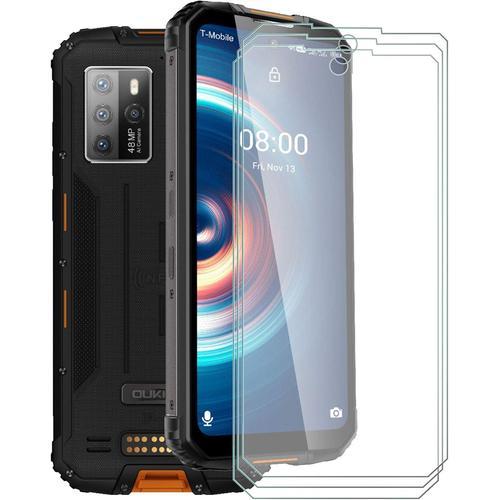 Verre Trempé Pour Oukitel Wp10 3 Pièces Film Protection Écran En Ve... on Productcaster.