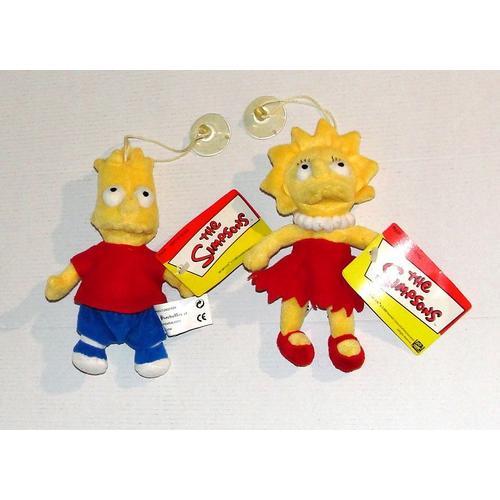 Peluche Simpson Century Fox Lot 2 Doudou The Simpsons Enfants Lisa ... on Productcaster.