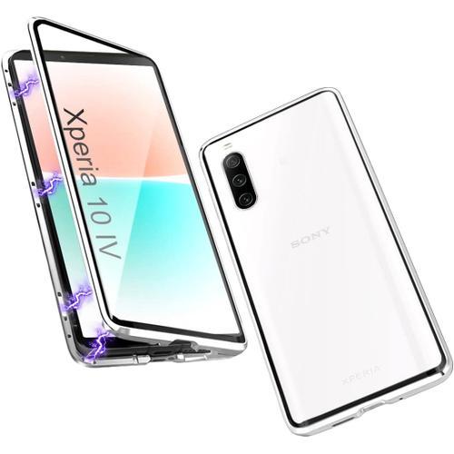 Coque Compatible Avec Sony Xperia 10 Iv, Adsorption Magnétique Étui... on Productcaster.