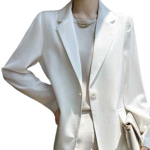 Manteau Femme - Haut Fin Printemps Été - Satin De Soie - Mi-Long - ... on Productcaster.