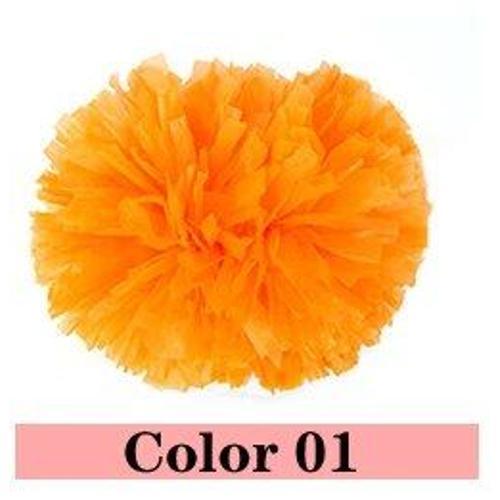 Pompons de pom-pom girl colorés sans décoloration,2 pièces,en plast... on Productcaster.