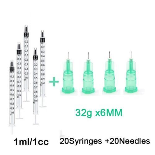 Seringues À Injection Grossière,1ml,32g,4mm,6mm,8mm,13mm,27g,20g,De... on Productcaster.