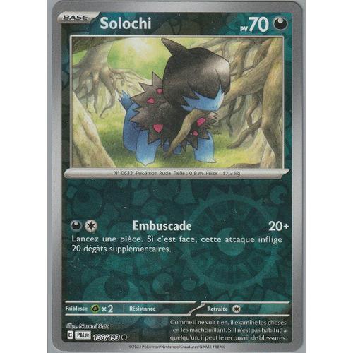 Carte Pokémon - Solochi - 138/193 - Reverse - Ev2 Evolutions À Paldea on Productcaster.