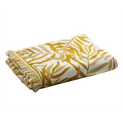 Serviette De Toilette 50x90 Jaune Ocre En Coton 500 G/M² on Productcaster.