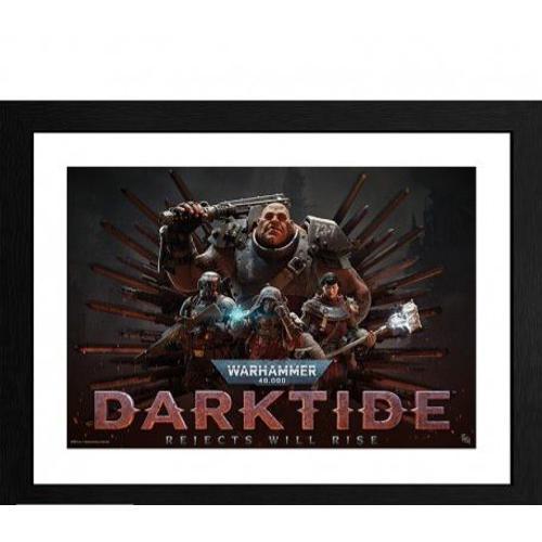 Warhammer 40.000 - Tirage Encadré "Darktide" (30x40) on Productcaster.