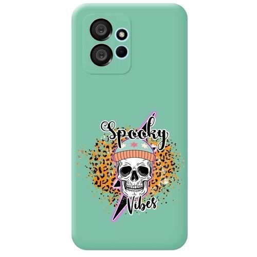 Coque Turquoise Redmi Note 12 4g Tete Mort Leopard on Productcaster.