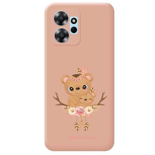 Coque Rose Redmi Note 12 4g Ourson Maman Panda Personnalisee on Productcaster.