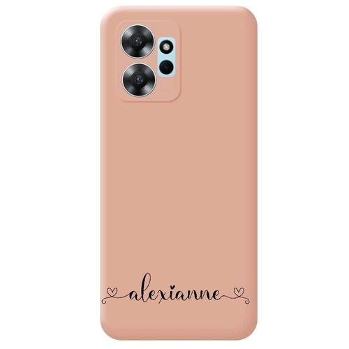 Coque Rose Redmi Note 12 4g Avec Votre Prenom 4 Coeur on Productcaster.