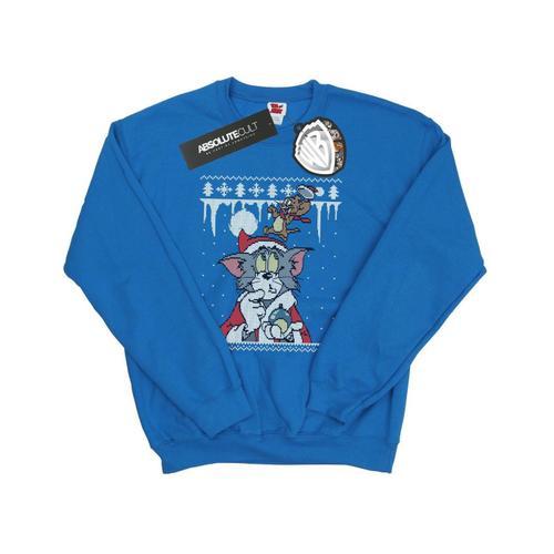 Tom And Jerry - Sweat Christmas Fair Isle - Homme on Productcaster.