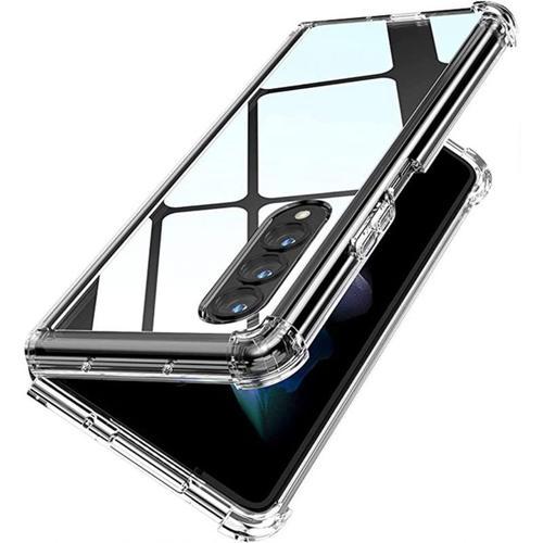 Coque Silicone Pour Samsung Z Fold 4 Antichoc Transparente on Productcaster.