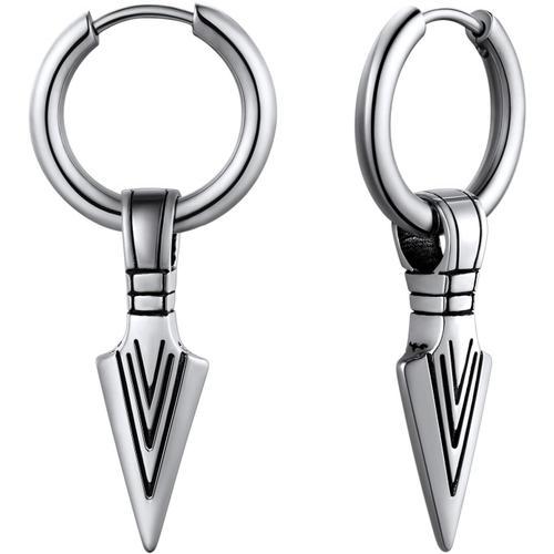 Boucles D'oreilles Homme En Acier Inoxydable/Plaqué Or, Clous D'ore... on Productcaster.