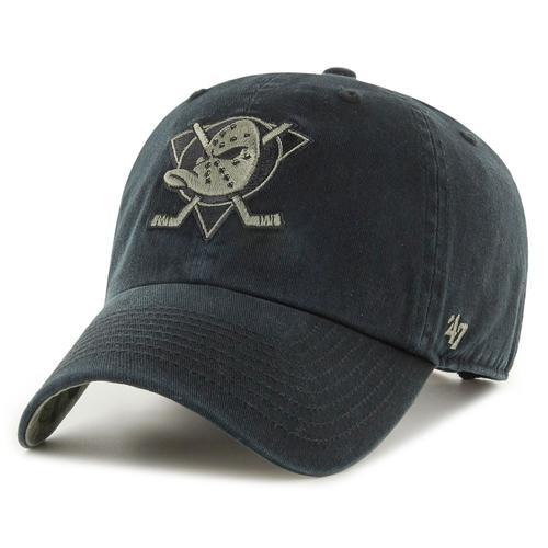 47 Brand Relaxed Fit Cap - Clean Up Anaheim Ducks Noir on Productcaster.