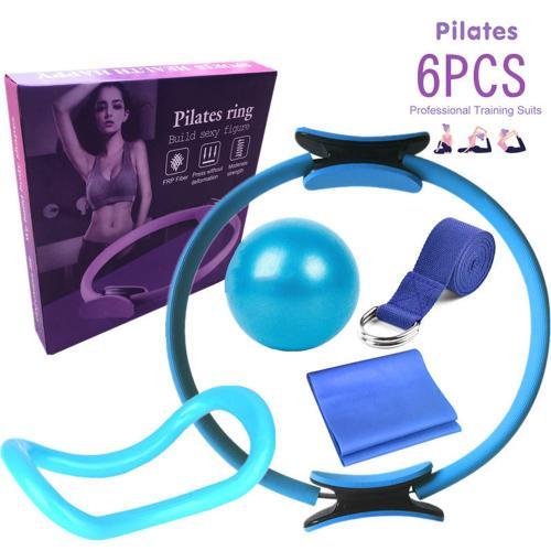 Ensemble De 5 Pièces De Pilates, Balle De Yoga, Entraînement Des Mu... on Productcaster.