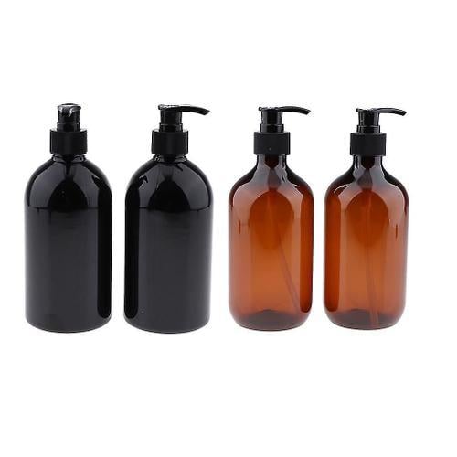 4pcs Bouteilles De Shampooing De Lotion Vides, Bouteilles En Plasti... on Productcaster.