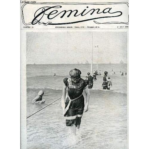 Femina N° 13 - La Baigneuse, Lettres De Femina, Vacances De Pension... on Productcaster.