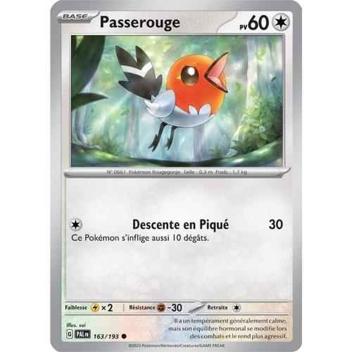 Carte Pokémon - Passerouge - 163/193 - Ev2 Evolutions À Paldea on Productcaster.