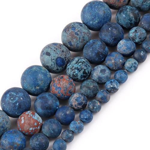 Perles En Pierre Naturelle Mate,15 Pouces,Pour La Fabrication De Bi... on Productcaster.