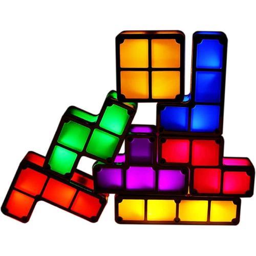 Veilleuse Empilable Pour Enfants Led 7 Couleurs Puzzle 3d Veilleuse... on Productcaster.