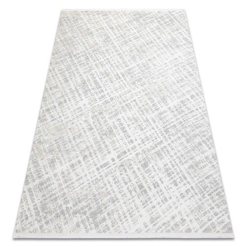 80x150 Cm Tapis Moderne Duke 51550 Crème / Gris - Treillis, Structu... on Productcaster.