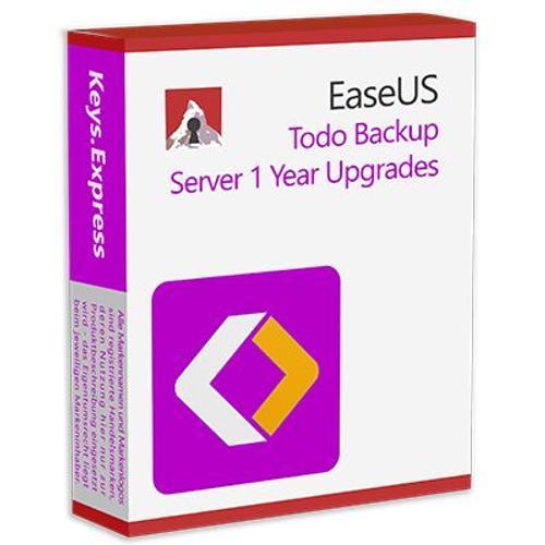 Easeus Todo Backup Server 1y/Upgrades on Productcaster.