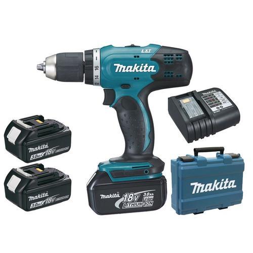 Perceuse visseuse MAKITA 18V - 3 batteries BL1830 3.0Ah - 1 chargeu... on Productcaster.