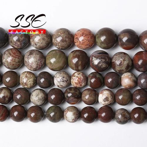 Perles Rondes En Pierre De Labradorite Noire Naturelle Pour Bijoux,... on Productcaster.