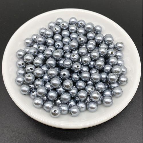 Perles Acryliques De 4,6,8 Et 10mm,Perles Rondes D'espacement De 4,... on Productcaster.