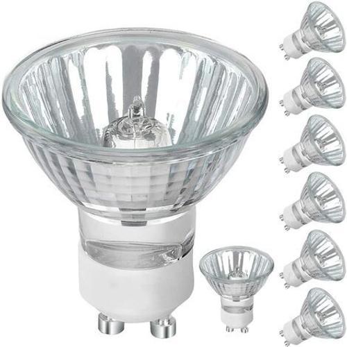 8x Ampoule Halogène Gu10, Ampoule Gu10 Dimmable 50w 230v, 500lm Bla... on Productcaster.