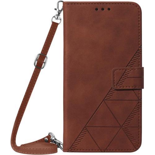 Coque Avec Cordon Pour Xiaomi Redmi Note 10 Pro 4g, Pu Cuir Silicon... on Productcaster.