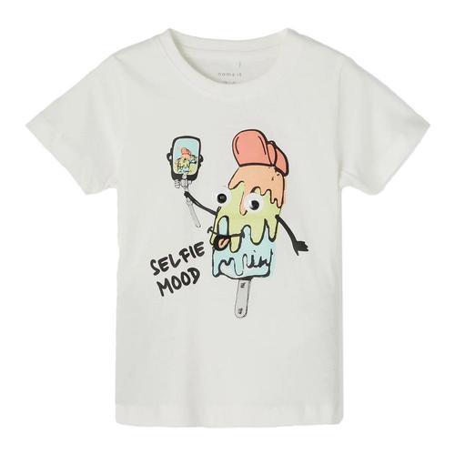 T-Shirt Blanc Garçon Name It Fritz on Productcaster.