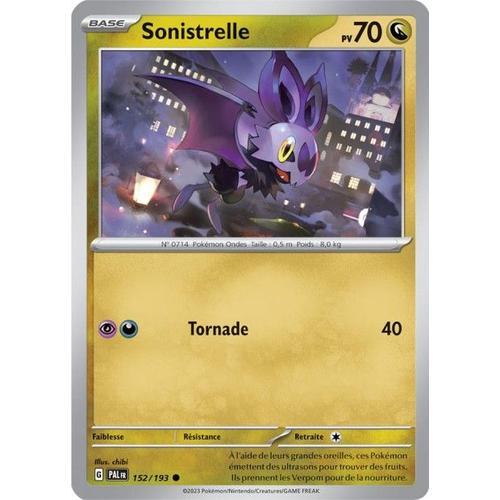 Carte Pokémon - Sonistrelle - 152/193 - Ev2 Evolutions À Paldea on Productcaster.