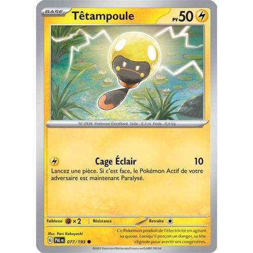 Carte Pokémon - Têtampoule - 077/193 - Ev2 Evolutions À Paldea on Productcaster.