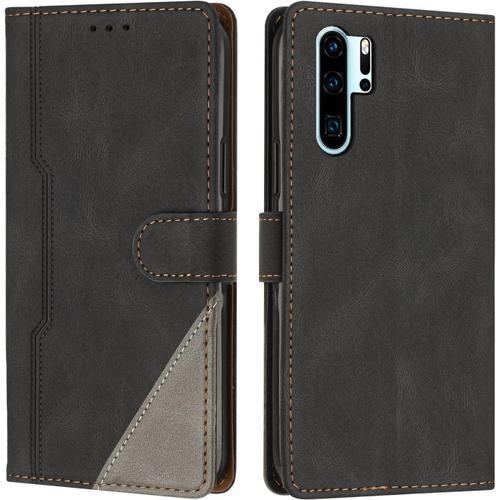 Coque Pour Huawei P30 Pro, Housse Etui Portefeuille Cuir Multifonct... on Productcaster.