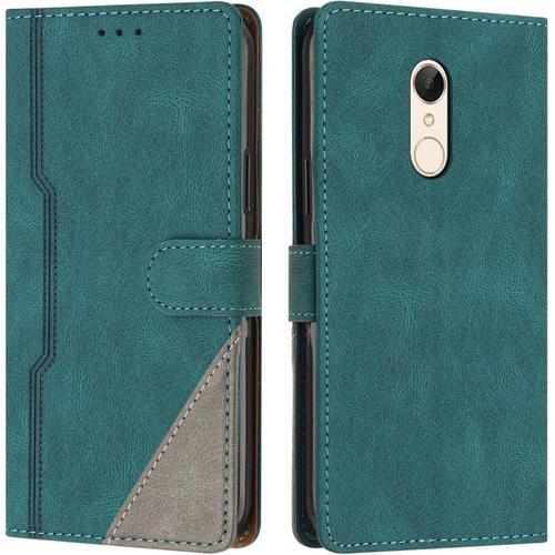 Coque Pour Xiaomi Redmi 5, Housse Etui Portefeuille Cuir Multifonct... on Productcaster.