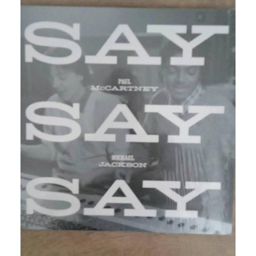 M.Jackson/ P. Marc Cartney Maxi 45t " Say Say Say" Limité Collector on Productcaster.