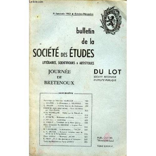 Bulletin De La Société Des Études Littéraires,Scientifiques & Artis... on Productcaster.