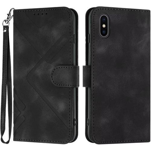 Coque Pour Huawei Mate 20 Lite, Housse En Cuir Pu Premium Etui À Ra... on Productcaster.