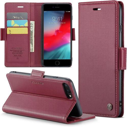 Coque Pour Iphone 6/7/8 Plus Etui Protection Housse Premium En Cuir... on Productcaster.