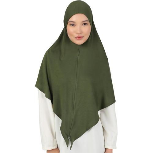 Hijab Zippé Pour Femme | Foulard De Priere Musulmane | Fille Longue... on Productcaster.